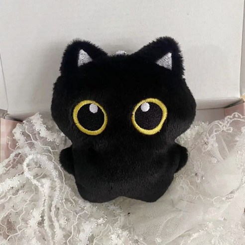 다다랜드 깜냥 고양이 인형 키링 이미지