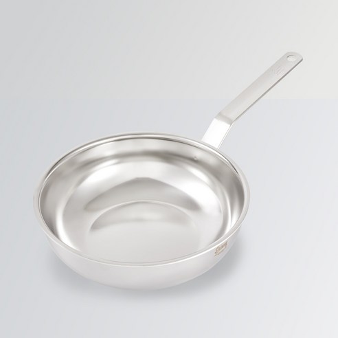 스테니 인덕션 무연마제 통5중 스텐후라이팬 세트 후기 분석 - 인덕션 위 조리 모습