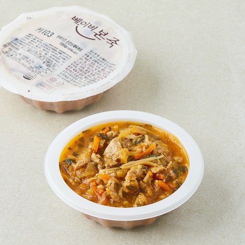 본죽키즈 돈안심 제육볶음, 100g, 1개