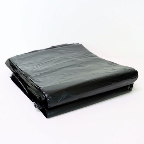 생활미소 배접 쓰레기 비닐봉투 검정 100p, 1개, 100L