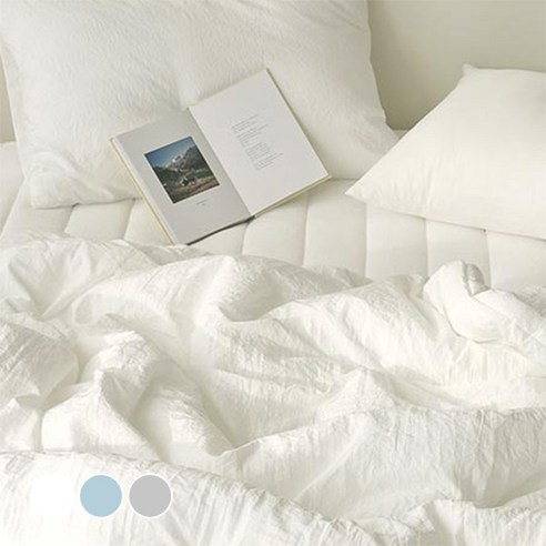 사계절 내내 쾌적함과 따뜻함을 제공하는 아임베딩 슈크림 모달 차렵이불