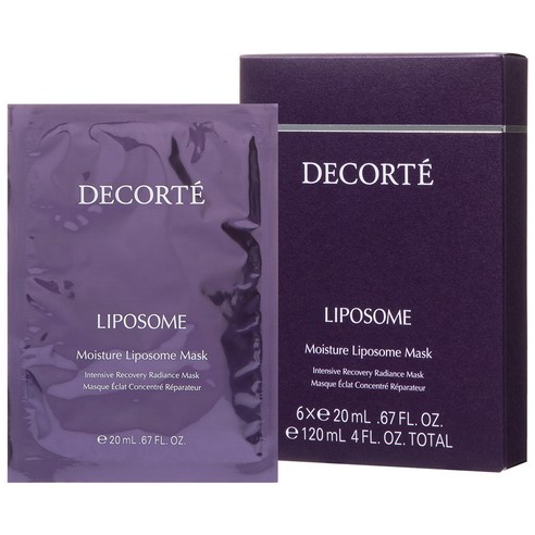 데코르테 모이스처 리포솜 마스크 20ml, 6개입, 1개
