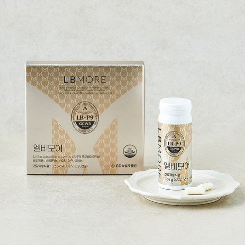 GC녹십자웰빙 엘비모어 모발 유산균 12.6g