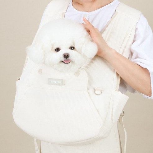 리토가토 보들리 쁘띠 앞가방, 크림, 1개