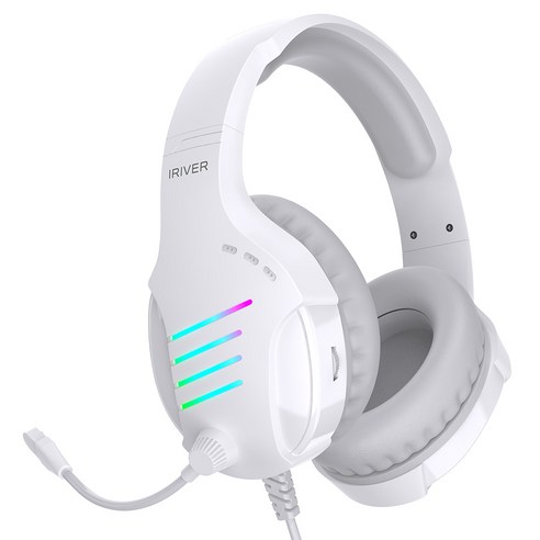 아이리버 노이즈 캔슬링 마이크 레이보우 LED USB 게이밍 헤드셋 솔직 후기 | 실사용자 리뷰 분석 - 상품 이미지 3