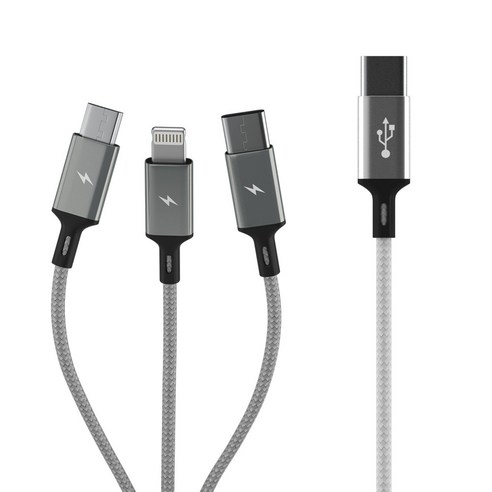 요이치 마운틴 베타C 3in1 멀티 고속충전케이블 이미지 2