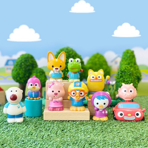 원더키드 뽀로로 손가락 피규어 역할놀이 세트 이미지 4