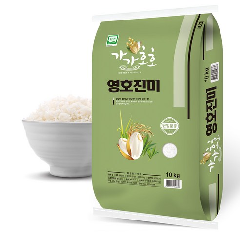 가가호호 영호진미 쌀, 특등급, 10kg, 1개