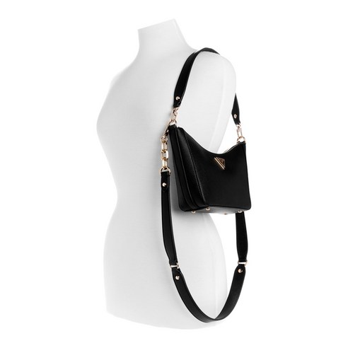 게스 여성용 글로리아나 사피아노 탑지퍼 숄더백 RO3A35J 후기 분석 - 어깨 끈 연결 부위