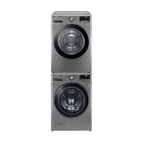 트롬 LG 세탁기 F21VDA + 건조기 RH19VTSN 21kg + 19kg 세트 1등급 방문설치, F21VDA-9VSN, 모던 스테인리스