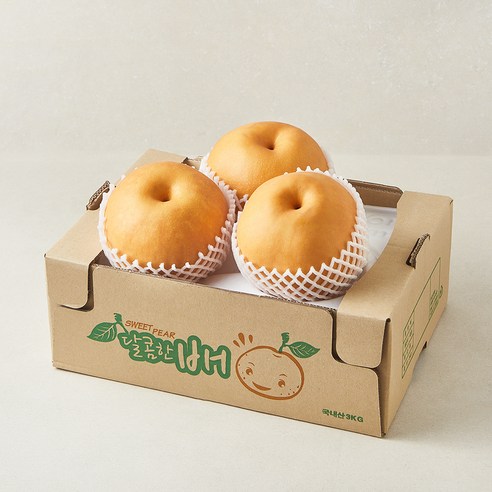 원농산 대왕배 3개입, 1개, 3kg 1개, 3kg