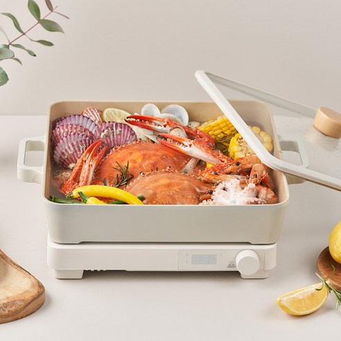 네오플램피카 인덕션 사각 전골팬 + 다이얼 인덕션 세트 2종 후기 분석 - 조리 환경 예시