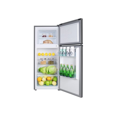 TCL 일반형 113L 2도어 냉장고 방문설치 후기 분석 - 에너지소비효율등급 라벨 및 측면