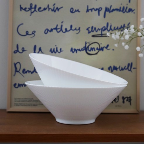 라보니 웨어 플리츠 면기 후기 분석 - 제품 클로즈업