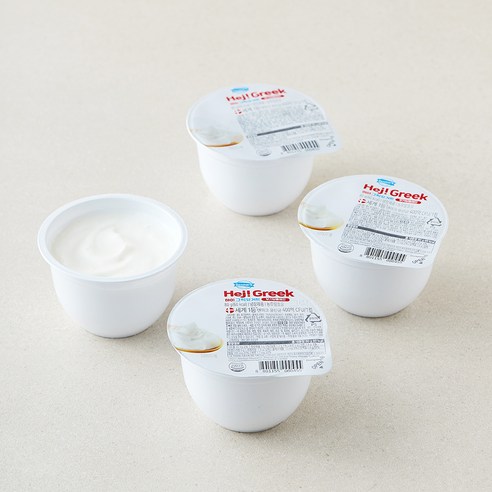 덴마크 동원 하이 그릭요거트 고단백 무가당 플레인, 80g, 4개