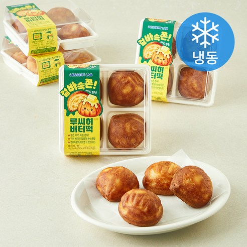 루씨허 버터떡 (냉동), 35g, 4개, 4개입