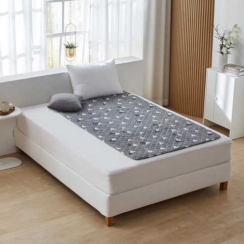 HanilMedical 탄소 카본열선 전기요 HL-802SJ(22), 중(100 x 180 cm), 그레이 마운틴