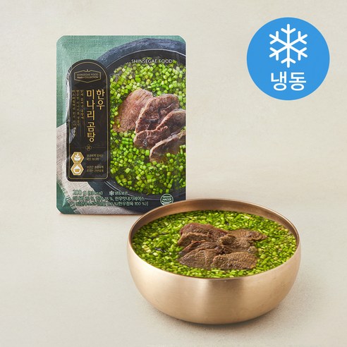신세계푸드호텔컬렉션 한우 미나리곰탕 (냉동), 200g, 1개 - 즉석탕/찌개