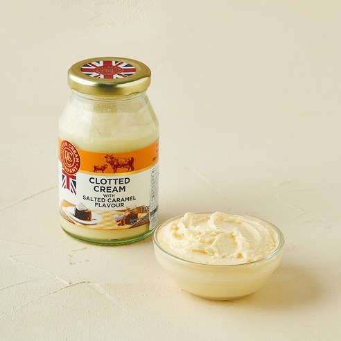 COOMBE CASTLE 데본 솔티드 카라멜 크림, 170g, 1개