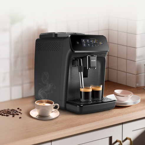 필립스 1200 전자동 커피머신 전체 구성 샷