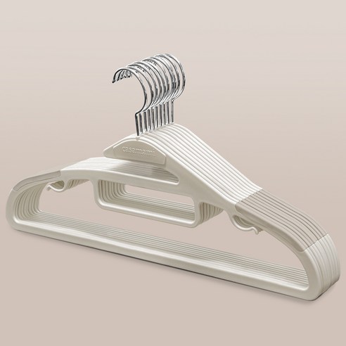 아임홈리빙 까사마미 옷걸이, 샌드베이지, 50개