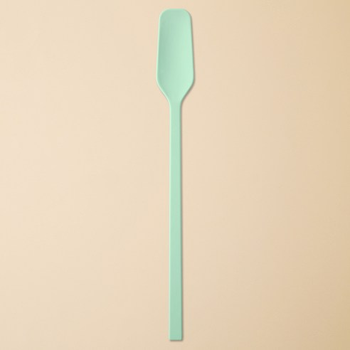 이지실리 스퀘어 실리콘 다용도 티 버터 잼스푼, 민트, 1개