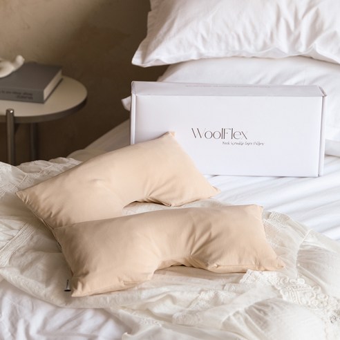 그린모먼트랩 목주름 케어 울플렉스 넥필로우 경추베개 후기 분석 - 로고 및 정품 인증