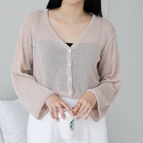 라플리 돌돌이 임산부 여름 가디건