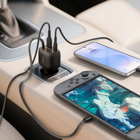 벨킨 오토릴 케이블 내장형 차량용 초고속 충전기 후기 분석 - 케이블 내구성 디테일