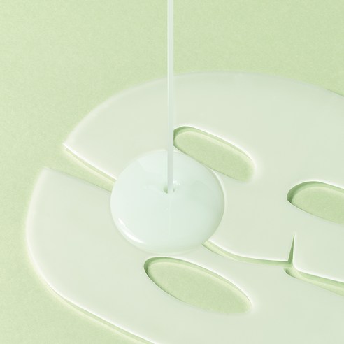 아리얼 엑스퍼트 진정 그린 세라 콜라겐 하이드로 겔 마스크 이미지 3