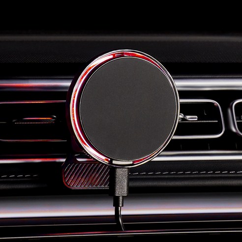 벤딕트 차량용 맥세이프 무선 충전 거치대 Qi2.2 25W 루나 파이온 클립패키지 이미지 4