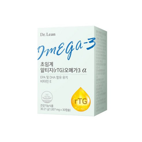 닥터린 초임계 알티지 오메가3 알파 후기 분석 - 캡슐 디테일 및 포장 상태