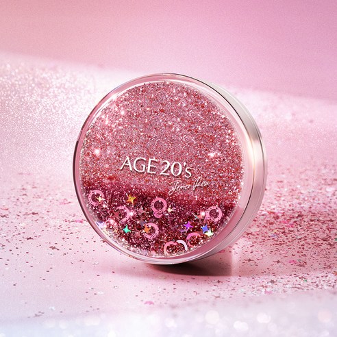 에이지투웨니스 예리코 로즈 에센스 커버 팩트 샤이닝 드롭 케이스 1p + 리필 2p 세트 12.5g 이미지 2