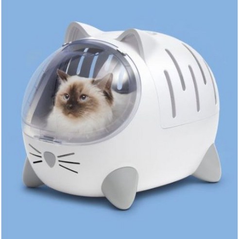 캣잇 고양이 픽시 미오 이동장, 화이트, 1개