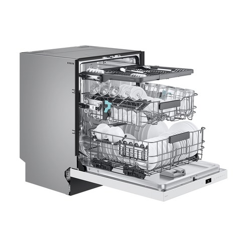 삼성전자 BESPOKE AI 빌트인 열풍건조 식기세척기 14인용 후기 분석 - 설치 예시