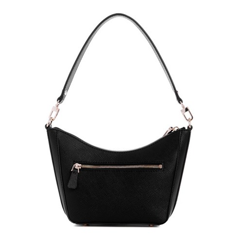 게스 여성용 글로리아나 사피아노 탑지퍼 숄더백 RO3A35J 후기 분석 - 로고 디테일