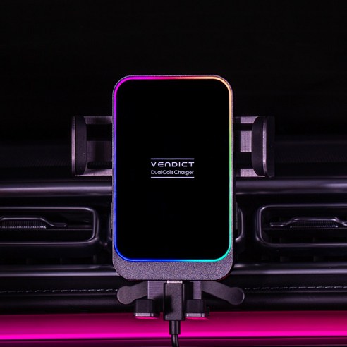 벤딕트 엠비언트 무드등 차량용 루나 스퀘어 고속 충전 거치대 VDT-W8 실사용 후기 | 효과 있을까? - 상품 이미지 3