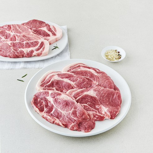 목우촌 한돈 목심 생 구이용 (냉장), 1개, 1kg