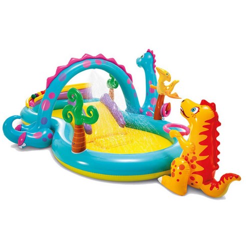 INTEX Dino Land 遊戲中心泳池 57135 - 充氣泳池/游泳池 | 酷澎