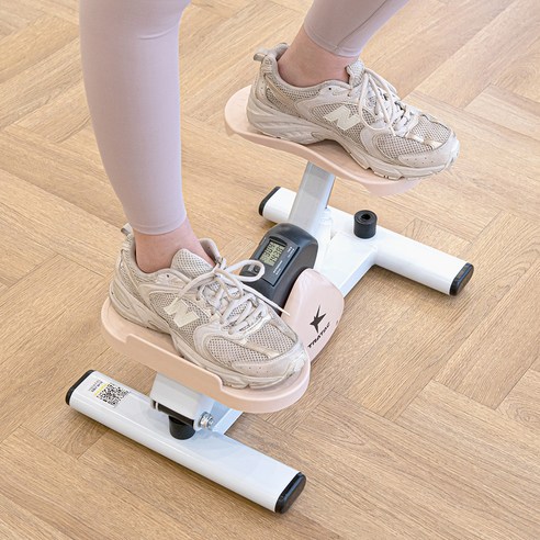 트라택 스텝핏 좌우 스텝퍼 베이직 후기 분석 - 계기판 표시 화면