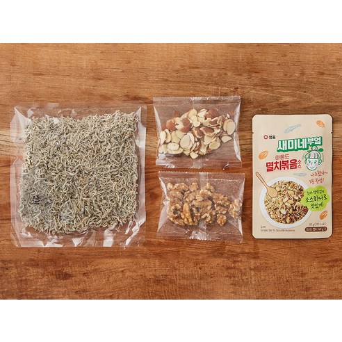 청해명가 품질 인증 새미네부엌 아몬드 호두 멸치볶음 (냉동), 220g, 1개 후기 분석 - 조리예 이미지 1