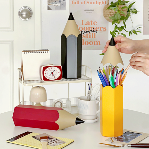 히든 수납 펜 연필 다용도꽂이