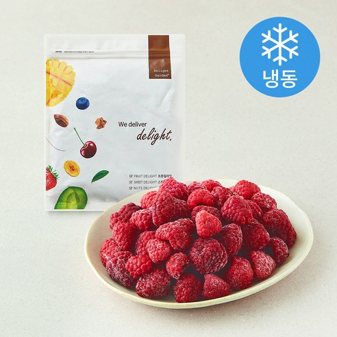 딜라잇가든 폴란드산 라즈베리홀 (냉동), 1개, 500g
