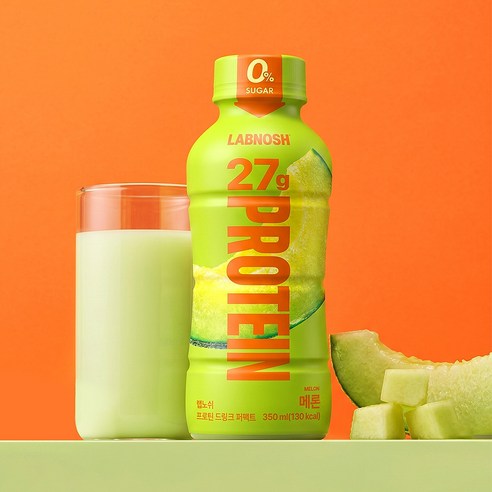 랩노쉬 프로틴 드링크 퍼펙트 메론 350ml, 6개 솔직 후기 | 실사용자 리뷰 분석 - 상품 이미지 2