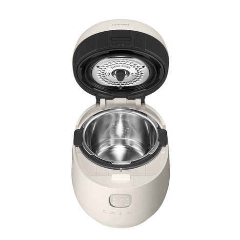 쿠첸 브레인 듀얼프레셔 밥솥의 전용 주걱 및 사용 모습 후기