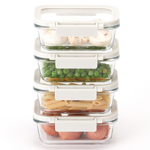 네오플램 코모도 내열유리 직사각 밀폐용기 실사용 후기 | 효과 있을까? - 상품 이미지 3