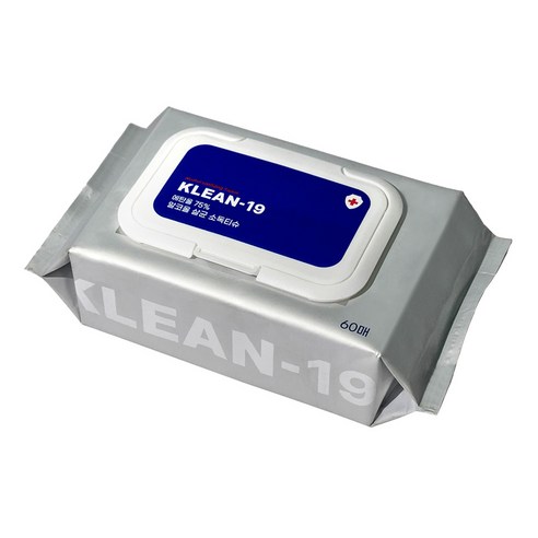 KLEAN 알코올 살균소독티슈 캡형 이미지 2