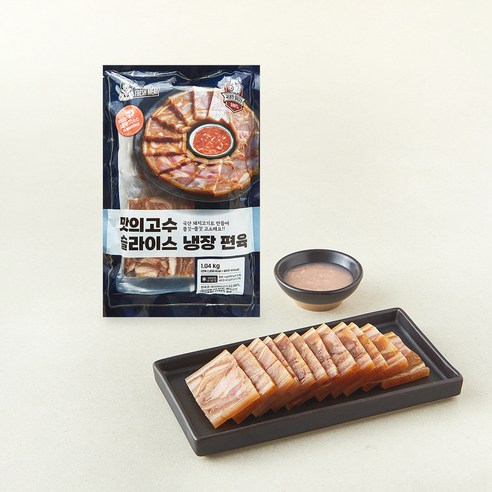 맛의고수 슬라이스 편육, 1.04kg, 1개 1.04kg, 1개