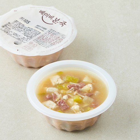 본죽키즈 한우 된장국, 150g, 1개 150g, 1개