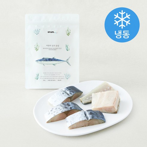 오름 어린이 삼치 순살 (냉동), 1개, 350g